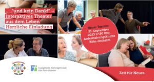 Read more about the article Interaktiver Theaterabend mit “Inszene-Theater” in Ostheim am 21. September