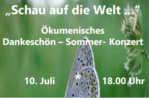 Mehr über den Artikel erfahren Dankeschön-Sommerkonzert am 10. Juli in Ostheim