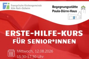 Mehr über den Artikel erfahren Erste-Hilfe-Kurs