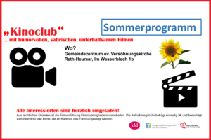 Mehr über den Artikel erfahren Wieder ein schöner Abend mit dem Sommerkino