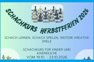Mehr über den Artikel erfahren ♟️Einladung zum Herbst-Schachkurs!